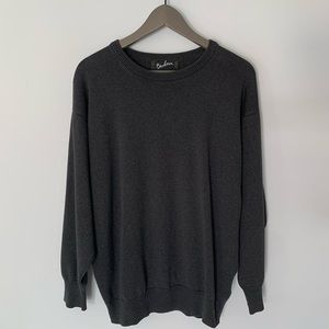 Barbour dark grey sweater